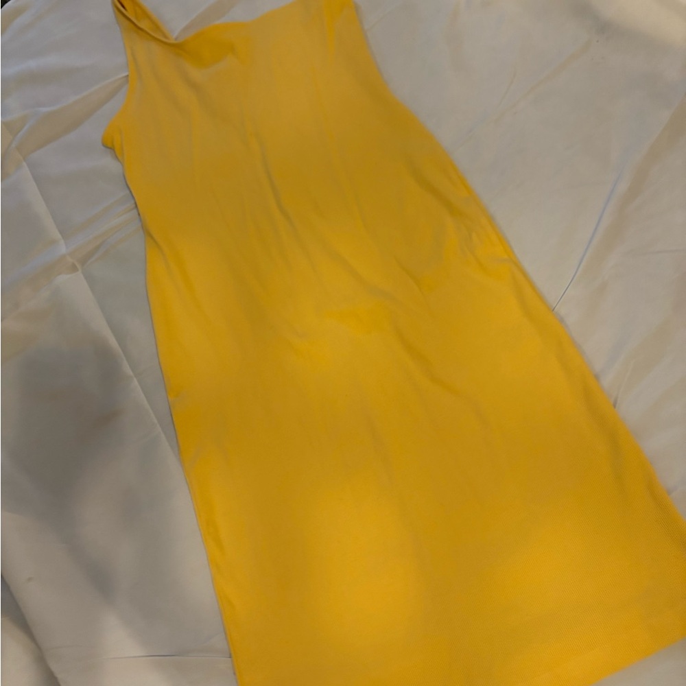 Nine West Yellow Sleeveless Dress